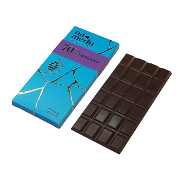 Шоколад на Меду “Гурмэ” горький 70% какао 70г